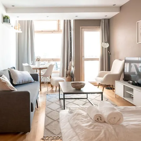 2ndhomes Kamppi Center With Balcony & Sauna Daire