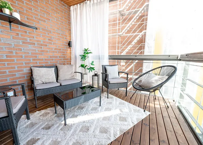 شقة 2ndhomes Kamppi Center With Balcony & Sauna هلسنكي